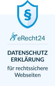 eRecht24 Datenschutz Siegel