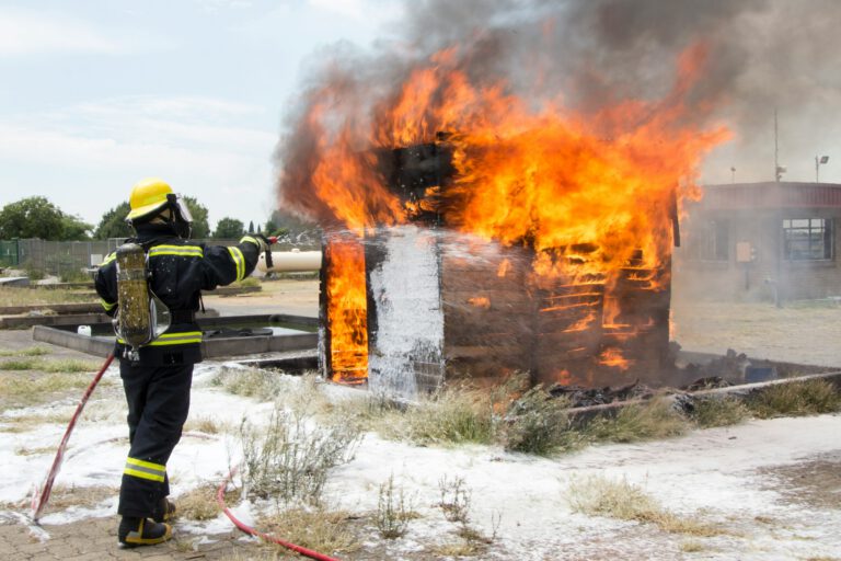 Feuerwehr Übung